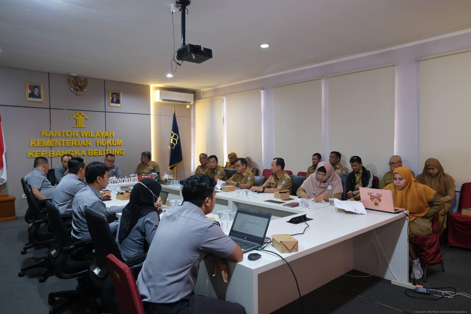 Kanwil Kemenkum Babel Gelar Harmonisasi 4 Ranperkada Bangka Tengah untuk Perkuat Regulasi Daerah
