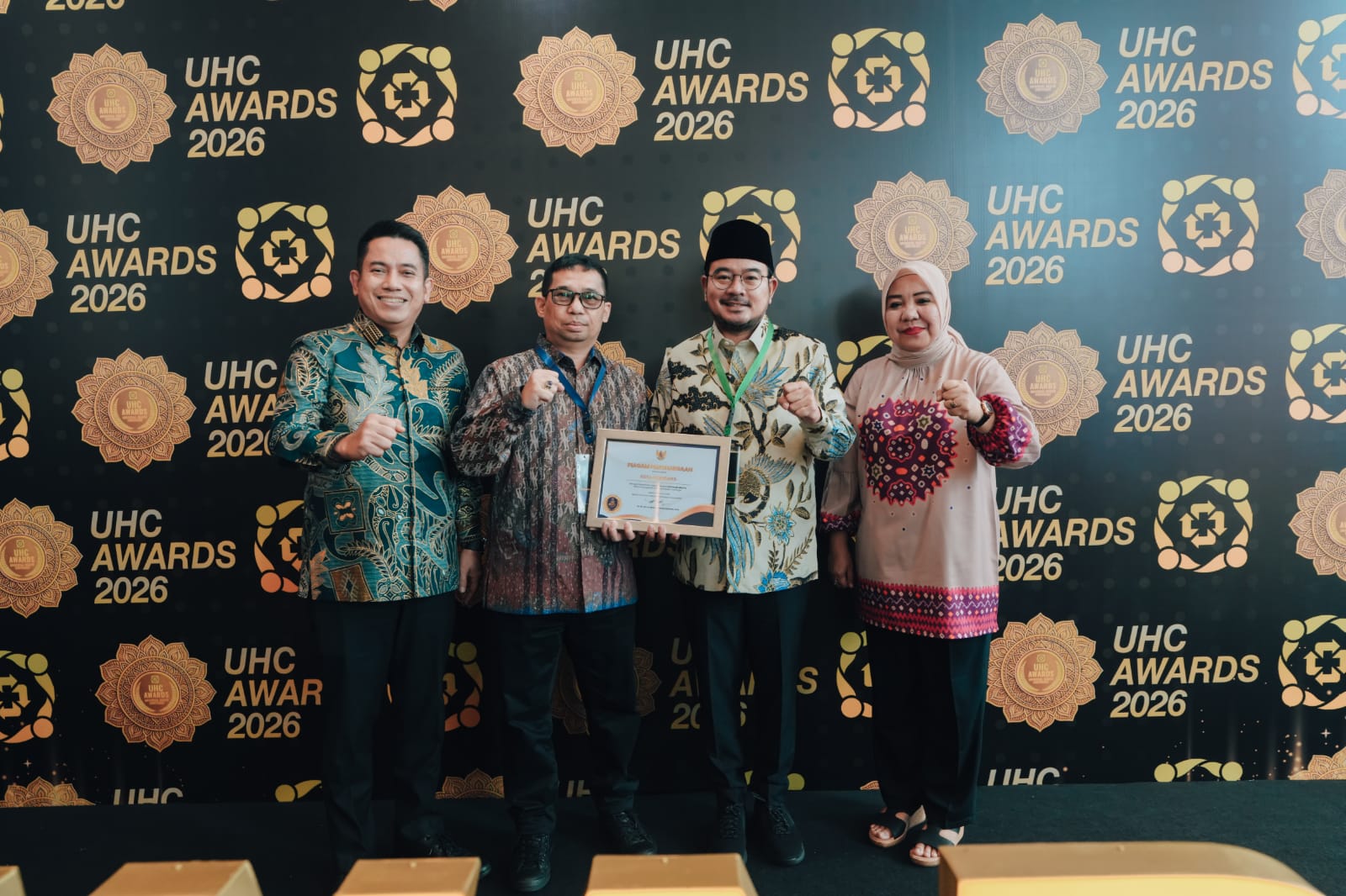 Pemkot Palembang Raih Penghargaan UHC Awards 2026 Tingkat Madya