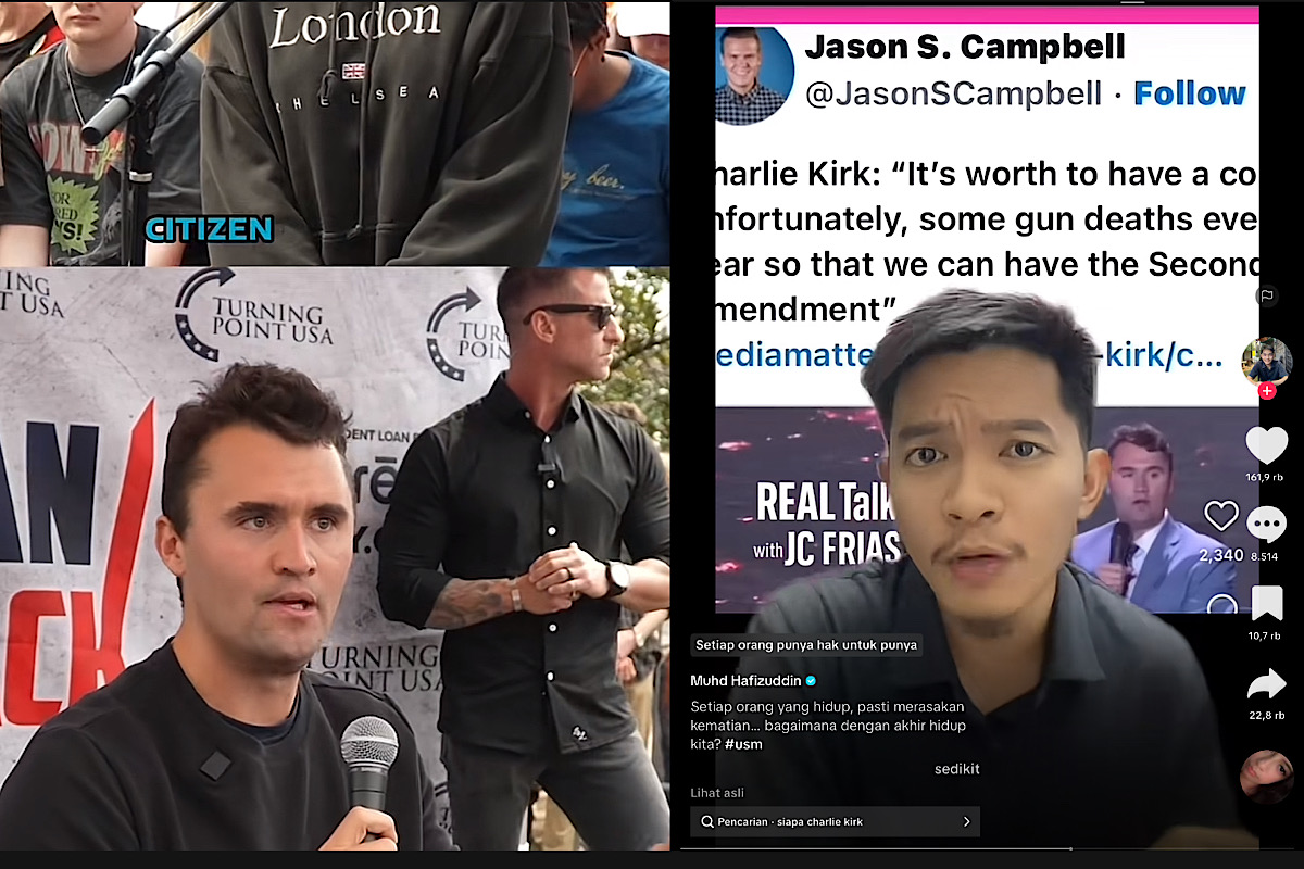Kontroversi Kematian Charlie Kirk, Pembela Israel Yang Tidak Suka Kumandang Azan di AS