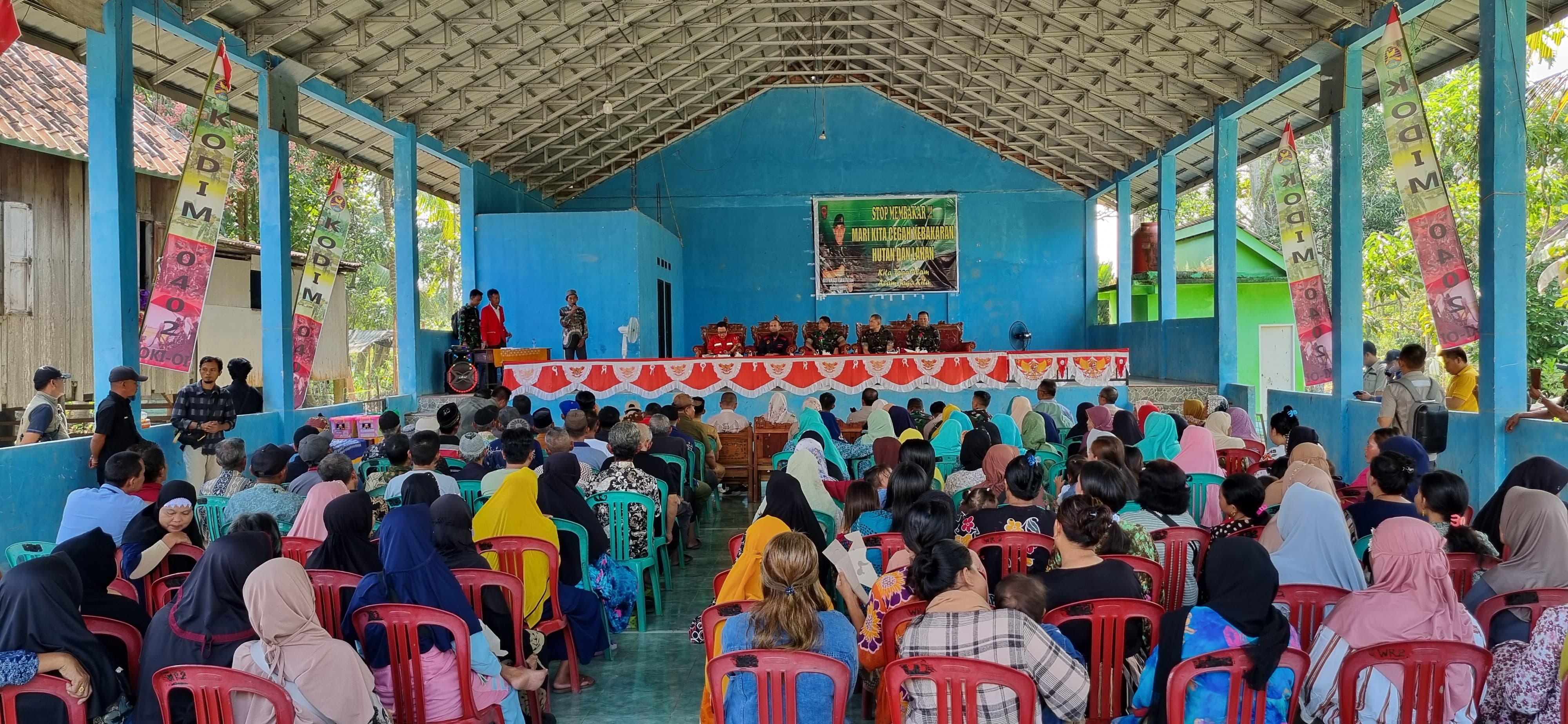 Pencegahan Karhutla di OKI Ditingkatkan, Pangdam II/Sriwijaya Kunjungi Sungai Ceper