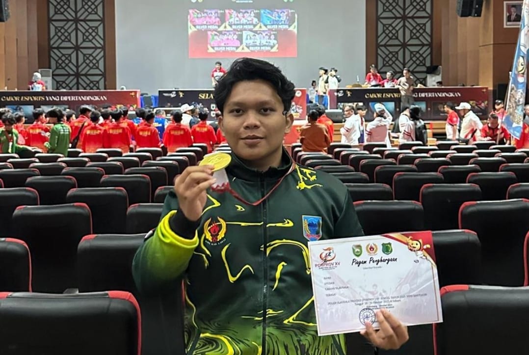 Mahasiswa Universitas Bina Darma Raih Medali Emas Esport PUBG Mobile di PORPROV XV Sumsel 2025
