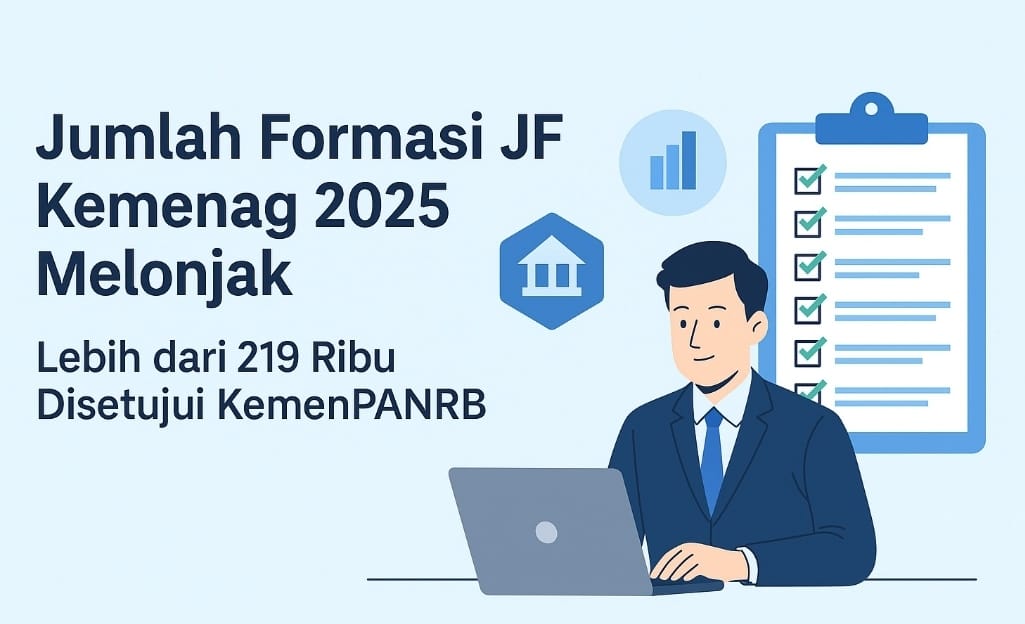 Formasi Jabatan Fungsional Kemenag 2025 Resmi Disetujui, Meningkat Drastis Lebih dari 219 Ribu