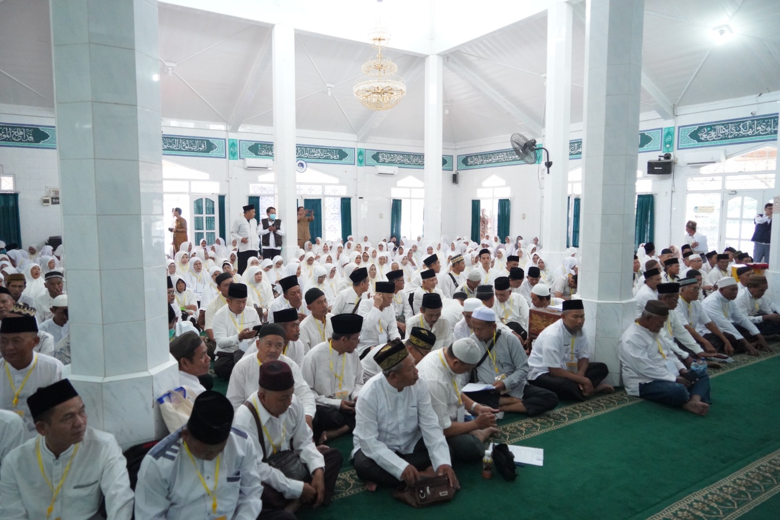 Ratusan CJH OKI Dibekali Manasik Jelang Berangkat ke Tanah Suci