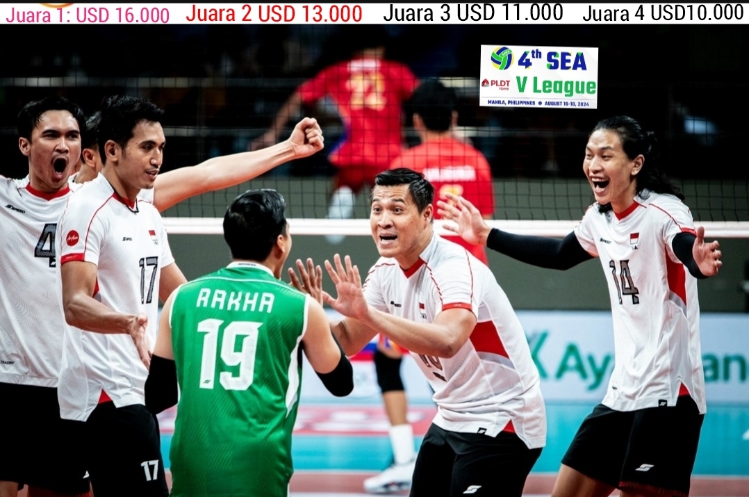 Thailand Geser Indonesia, Juarai Leg Pertama SEA V.League 2024, Posisi Timnas Indonesia?