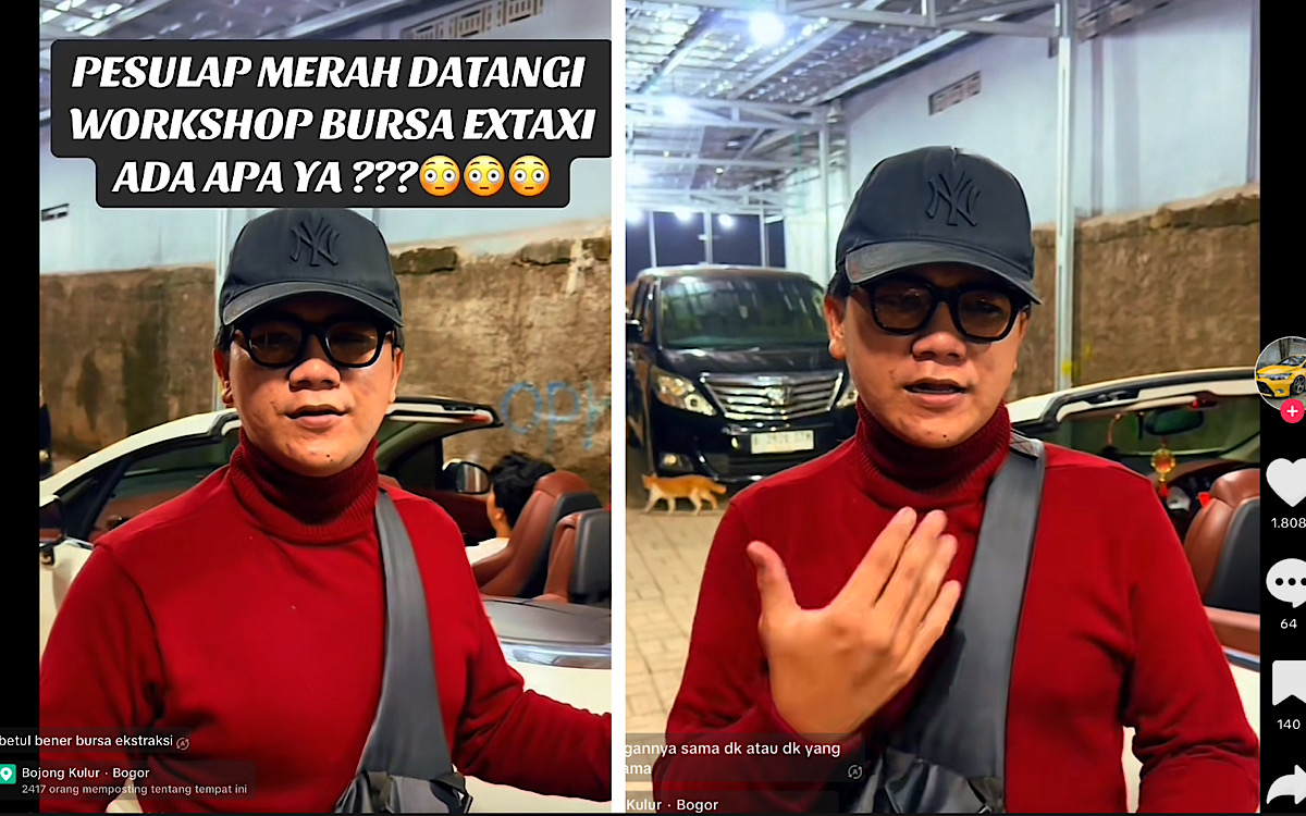 Pesulap Merah Mendadak ‘Gerebek’ Bursa Ex Taxi, Siap Tangkap Tangan Kanan Deka Reset yang Kabur Entah Kemana? 