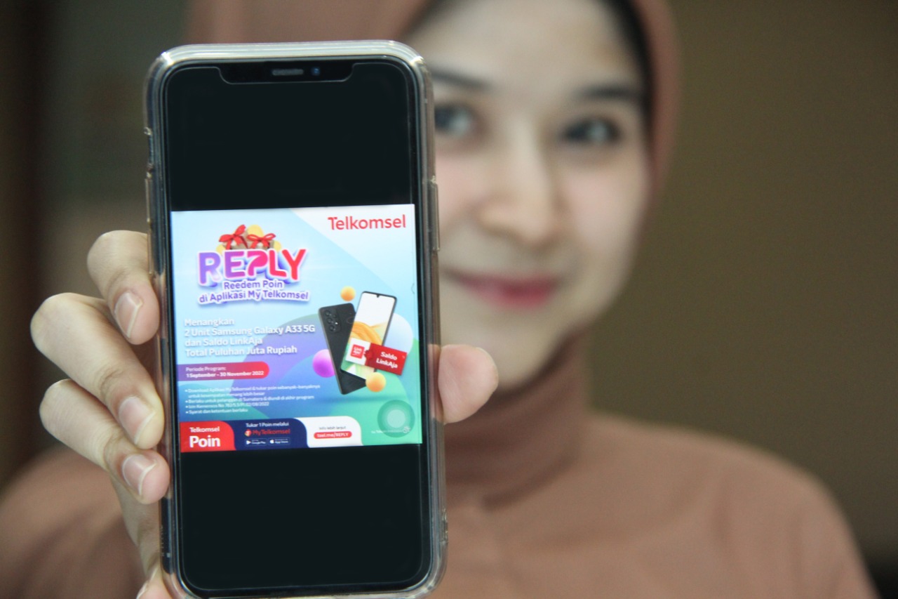 Tukar POIN Pelanggan Sumatera Bisa Dapat Smartphone 5G dan Saldo Link Aja