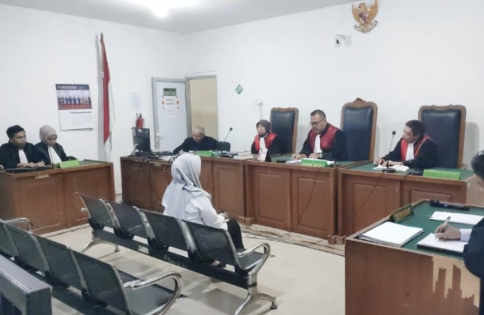 Sempat Sindir Ketua tak Tersentuh Hukum, Bendahara PMI Banyuasin divonis Hukuman 1 Tahun Penjara