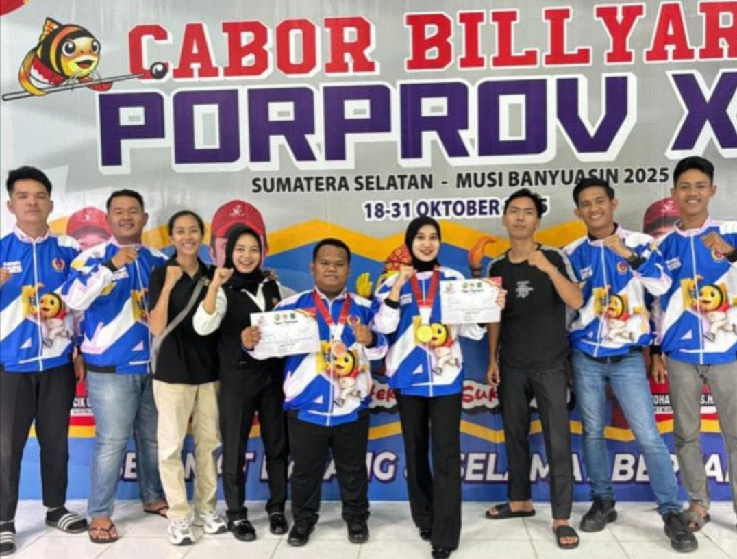 Koleksi Emas Ogan Ilir Kini Jadi 23, Tambahan dari Wushu, Sepak Takraw dan Biliard di Hari ke-11 Porprov 2025