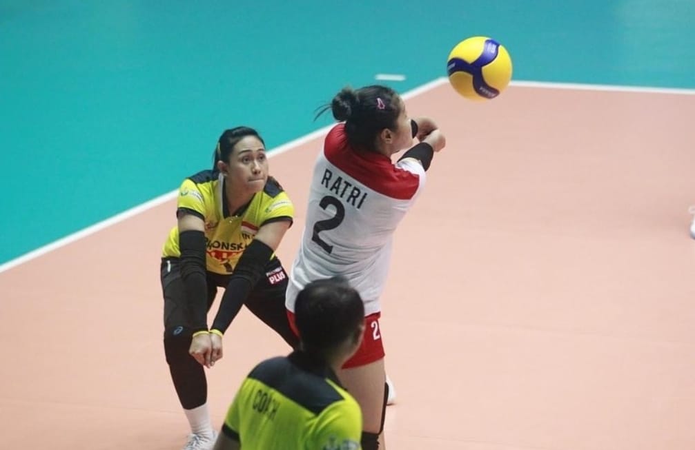  Libas Australia 3-0, Timnas Voli Putri Indonesia Mantab ke Semifinal AVC Challenge Cup 2023 Gresik