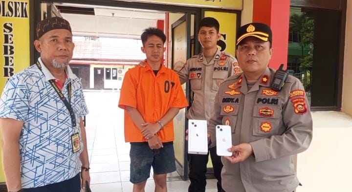 Curi Tas Berisi iPhone Pakai Sebatang Ranting Pohon dari Jendela Kamar, Pria di Palembang Diamankan