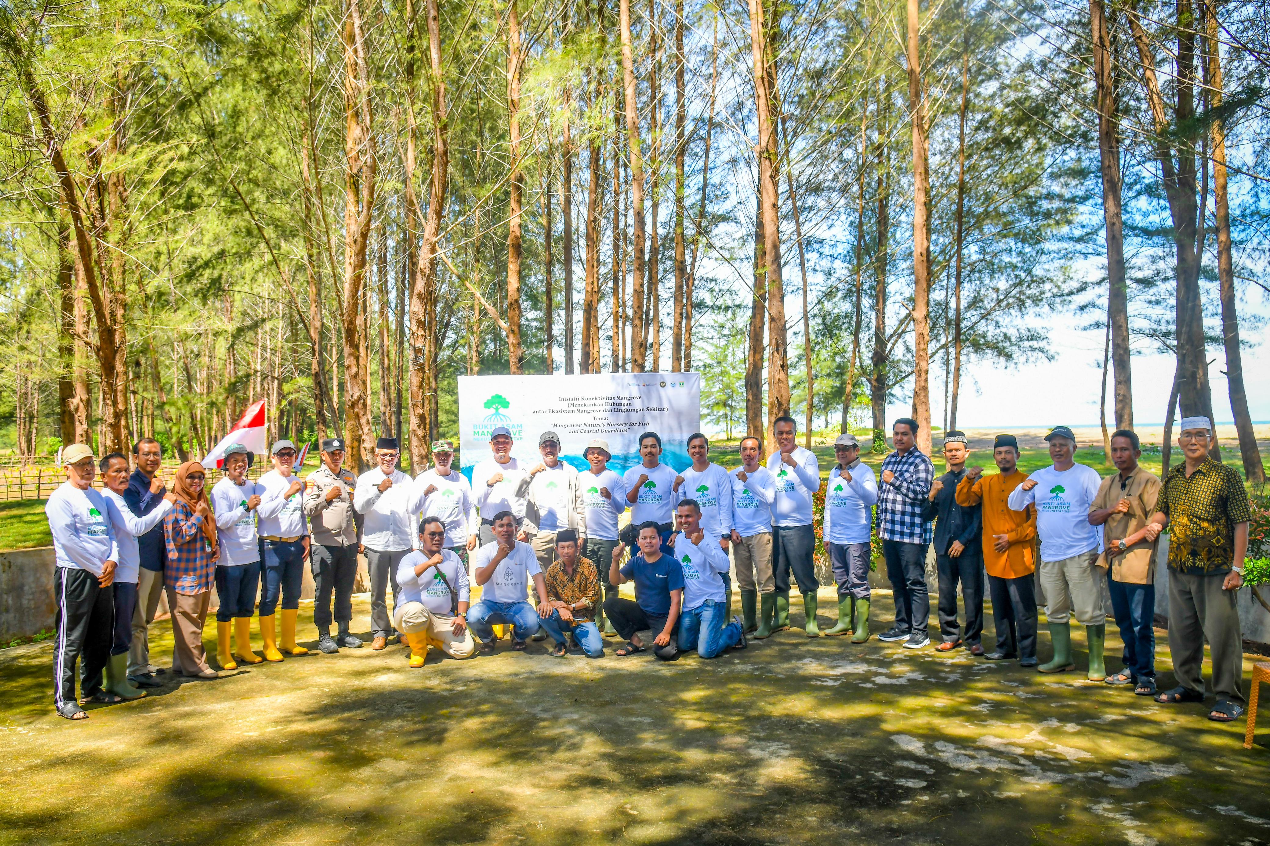 PTBA Luncurkan Bukit Asam Mangrove Nexus Initiative, Gerakan Lingkungan Holistik di Pesisir Selatan