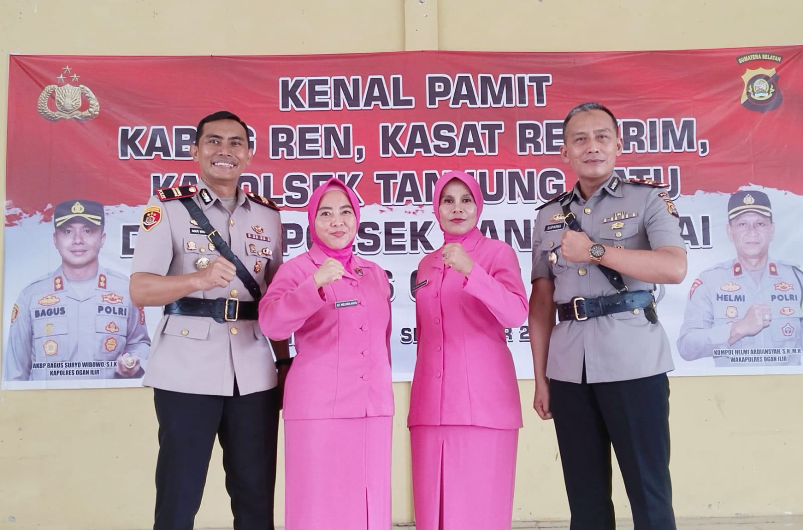Resmi Jabat Kapolsek Rantau Alai, IPTU Suparna Siap Berkolaborasi dan Dukung Program Kapolres Ogan Ilir