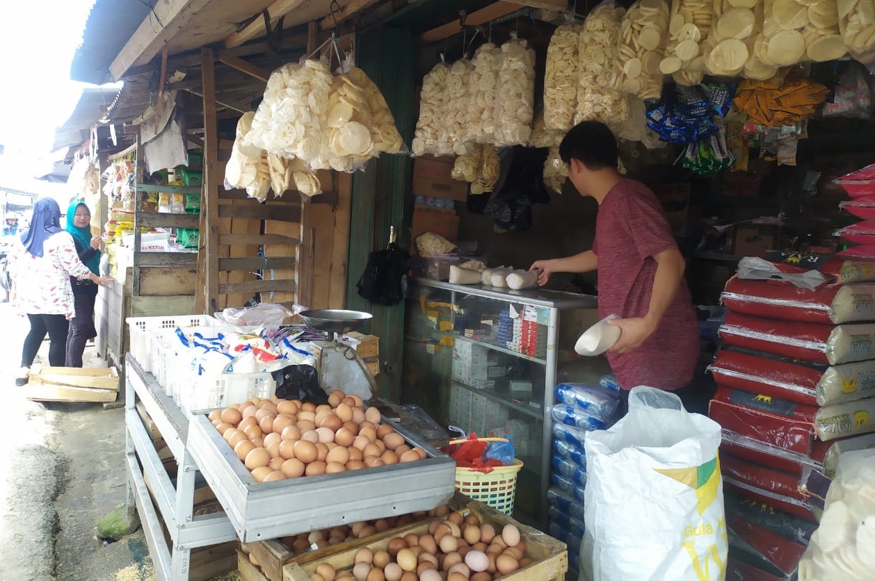 Kenaikan Harga Telur Merata, di Pasar Kayuagung, OKI Tembus Rp29.000 Per Kilogram
