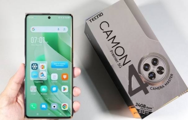 Tecno Camon 40 Premier 5G: Ditenagai Chipset Dimensity 8200 Ultra dengan Desain Lebih Modern!