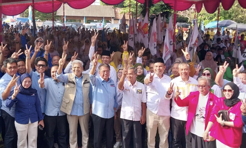 Konsolidasi ke Ogan Ilir, TKD Prabowo-Gibran Provinsi Sumsel Optimis Raih Kemenangan 60 Persen
