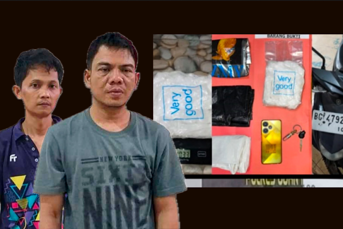 Pengedar 1 Kg Sabu di Desa Tanjung Lubuk Ogan Ilir Dapat Perintah Bos Dari Penjara