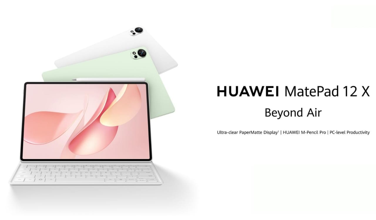 Huawei MatePad 12 X Dilengkapi Performa Kuat dengan Fitur Smart Magnetic Keyboard