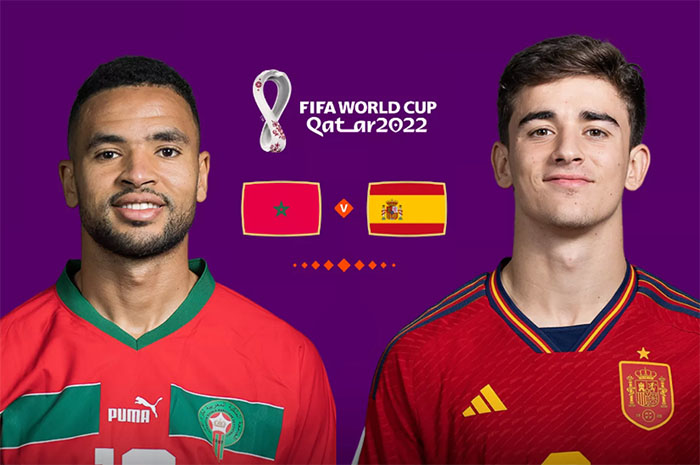 Link Live Streaming, Preview, Prediksi Line Up Maroko vs Spanyol