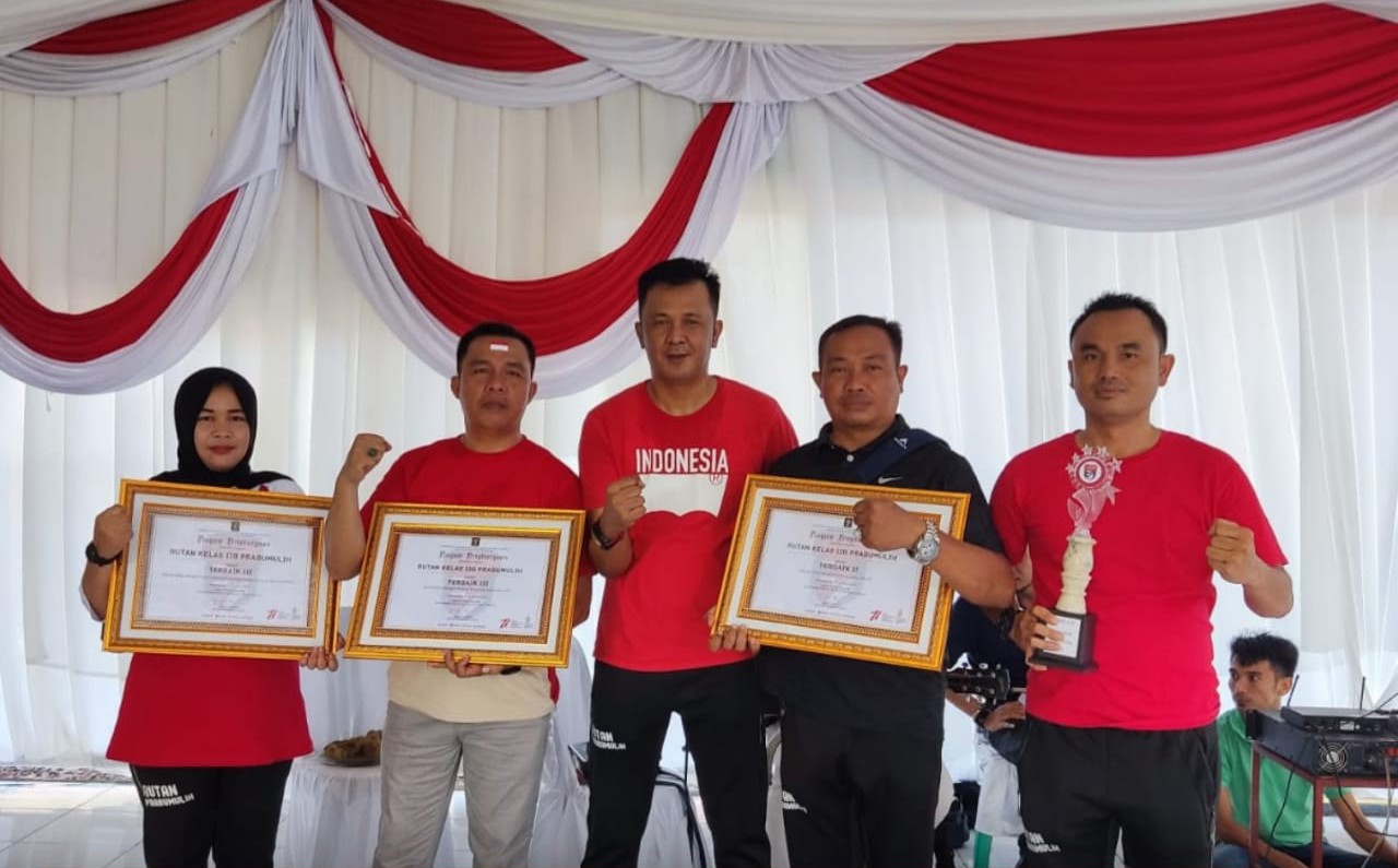 Rutan Prabumulih Borong Tiga Penghargaan 
