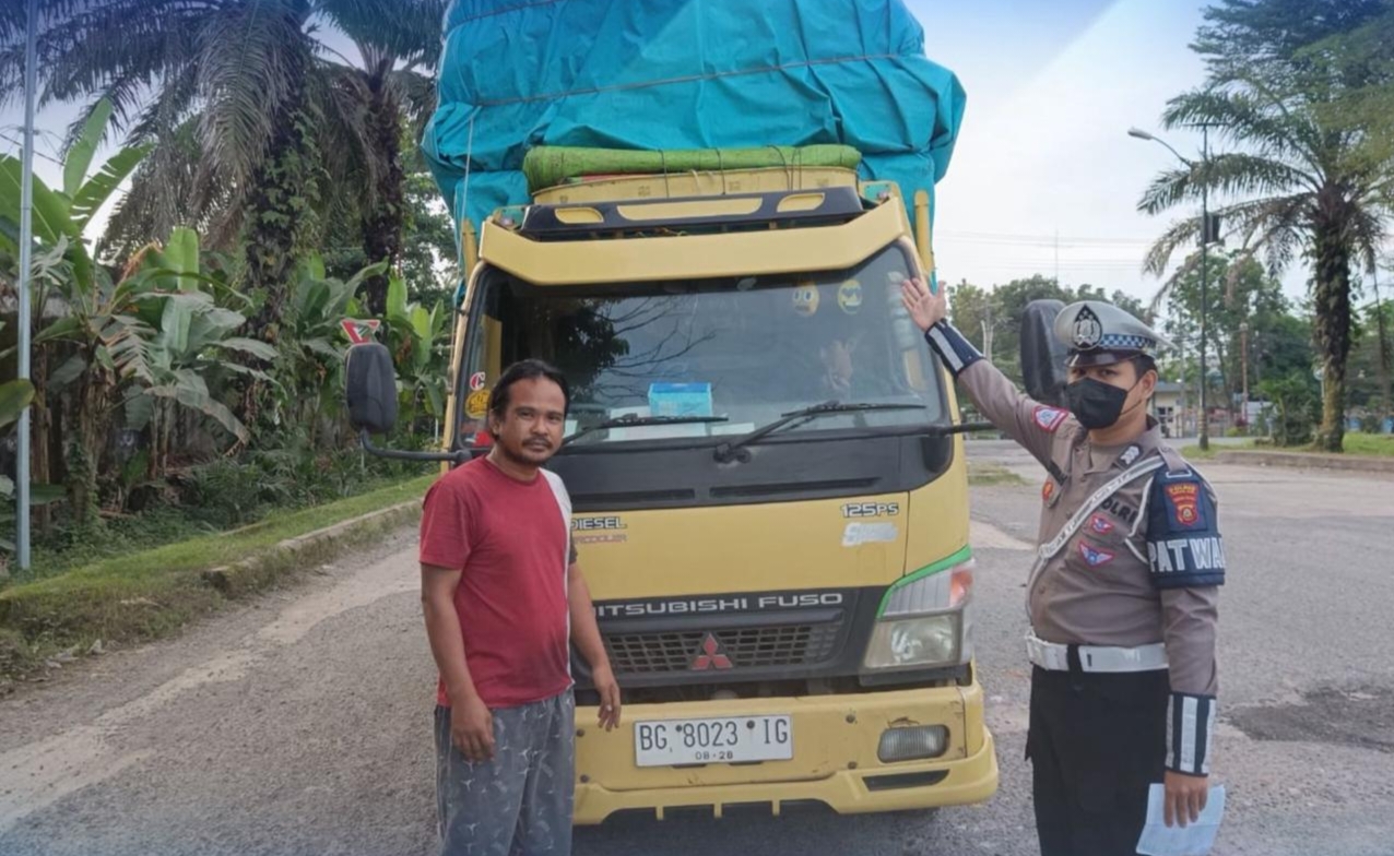Operasi Patuh Musi 2025 Hari Kedua, Satlantas Polres Ogan Ilir Fokus Penindakan Kendaraan ODOL