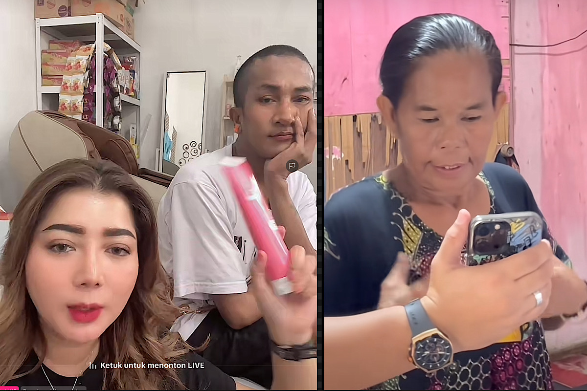Rifin Dendeng Video Call Kangen Ibunya Sekalian Kirim Uang, Ini Pesan Emaknya