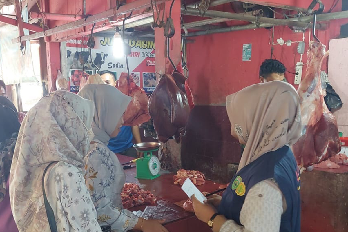 Petugas Kesmavet Periksa Daging Sapi dan Ayam Jelang Lebaran, Ini Ciri-Ciri Daging yang Aman Dikonsumsi