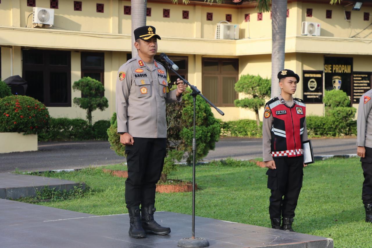 Kapolres Ogan Ilir Tekankan Pelaksanaan Operasi Pekat Musi 2025 pada Personelnya