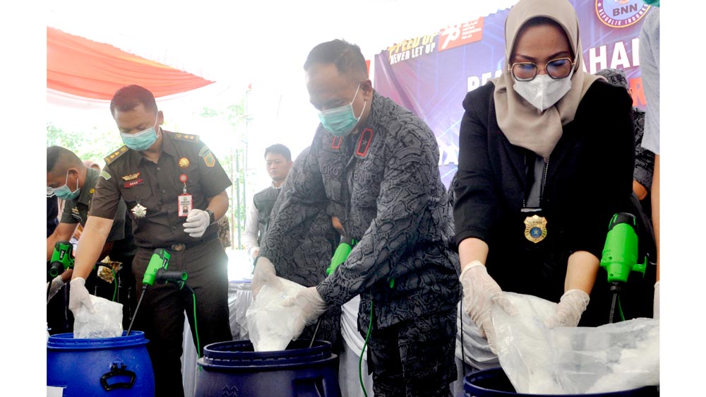 Blender 20,1 Kilogram Sabu, BNN Sumsel: Palembang Jadi Pasar Narkoba yang Cukup Serius