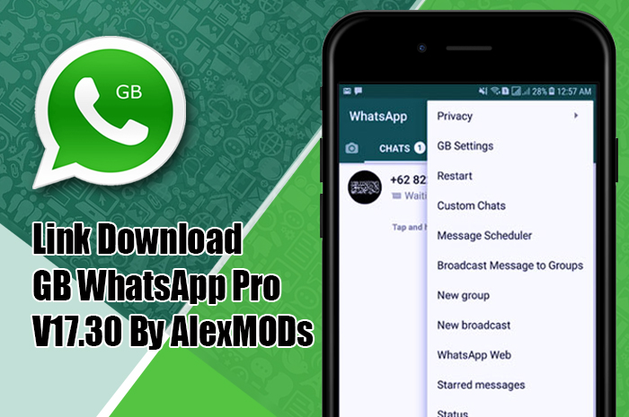 Paling Baru, Link Download GB WhatsApp Pro V17.30 By AlexMODs, Gratis dan Tanpa Ribet