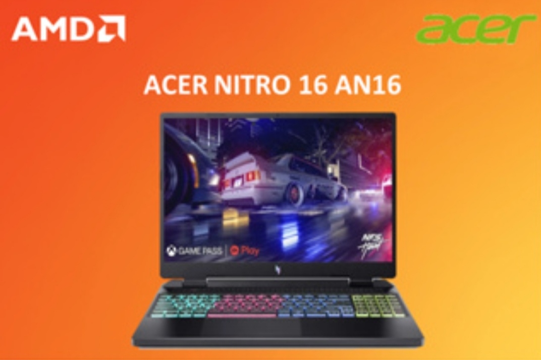 Acer Nitro V 16 ANV16-41 R77X, Rekomendasi Laptop Gaming yang Gak Bikin Mata Sakit