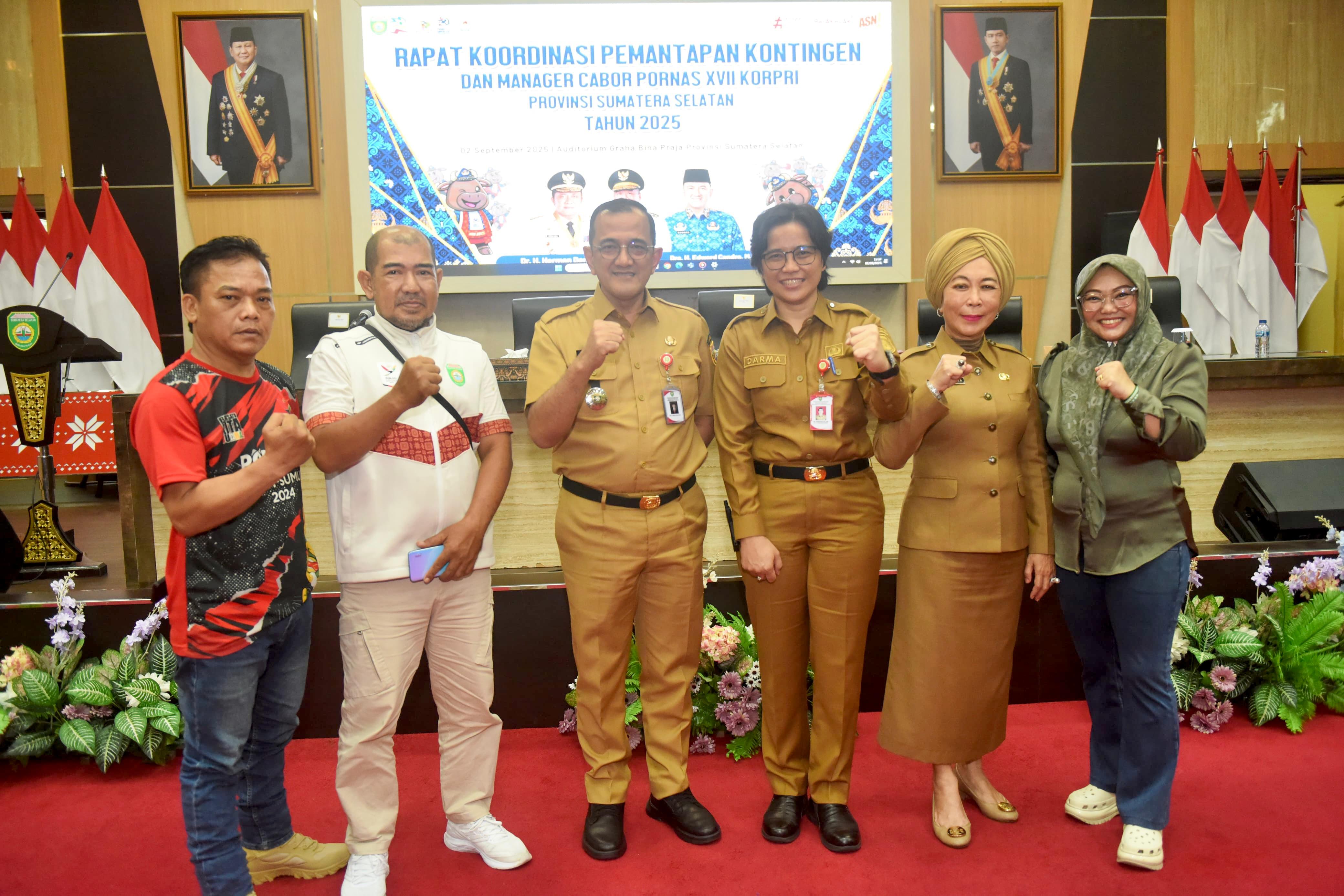Jadi Tuan Rumah Pornas Korpri XVII 2025, Sekda Edward Candra Ingin Sumsel Torehkan Prestasi Gemilang