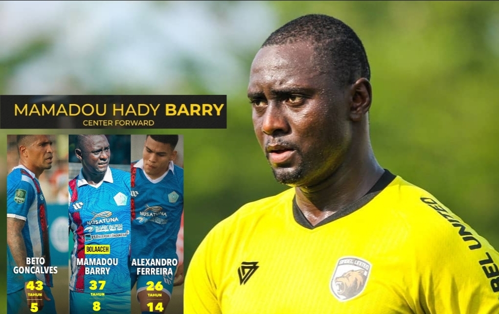 Mamadou Hady Barry Merapat ke Sriwijaya FC (SFC), Usai Bawa PSBS Promosi Liga 1 2024