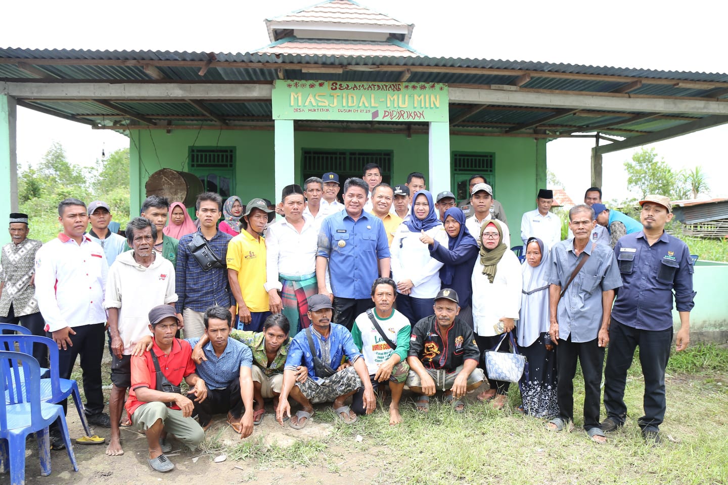 30 Tahun Menunggu, Akhirnya 500 Penduduk di Dusun Saluran Kabupaten Banyuasin Bisa Menikmati Aliran Listrik