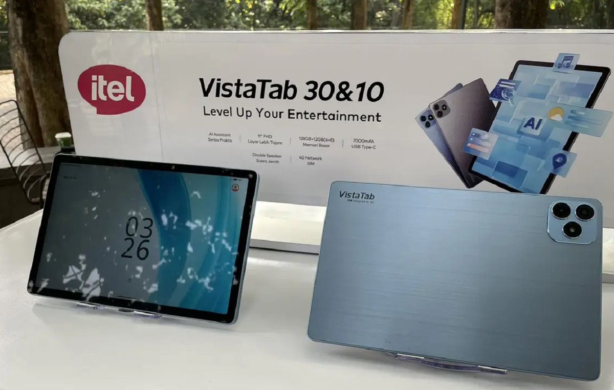 Itel VistaTab 30GT dan Itel VistaTab 30S Menghadirkan Layar 11 Inci, Cek Perbedaannya!