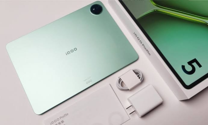 iQOO Pad 5e Pilihan Tablet Terbaru Usung Kapasitas Baterai Besar dengan Teknologi Fast Charging 