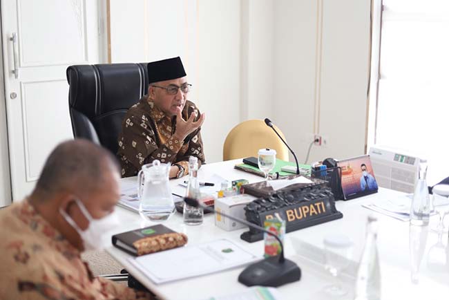 Pj Bupati Apriyadi Siapkan Skenario Kendalikan Inflasi di Muba