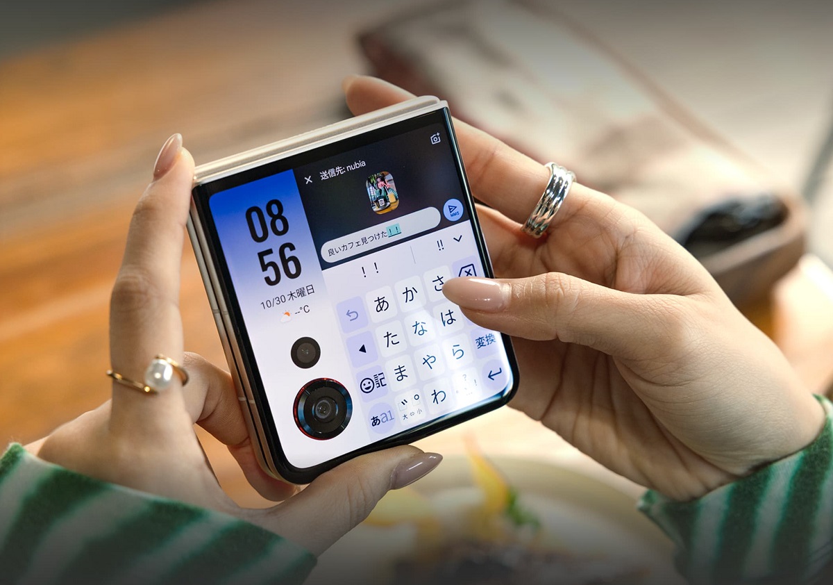 Nubia Flip 3: HP Lipat ala Kulit Kerang Punya Layar Cover Screen 4 Inci