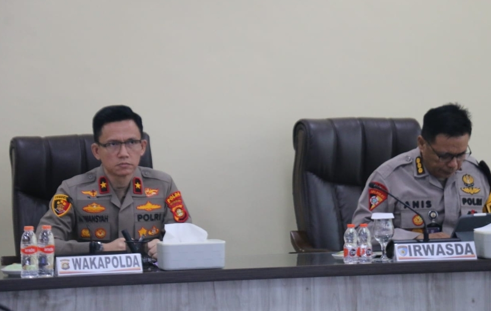 Wakapolda Sumsel Pimpin Anev Program Kapolri, Personel Diminta Hadir dan Dengarkan Keluhan Warga