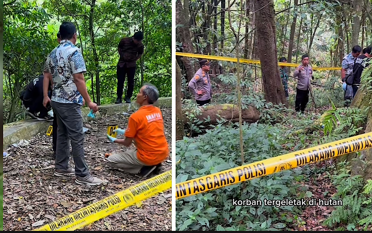 Update, Wanita Kemeja Pink Diduga Dihabisi di TKP Berbeda, Hutan Pacet Mojokerto Hanya Tempat Pembuangan 