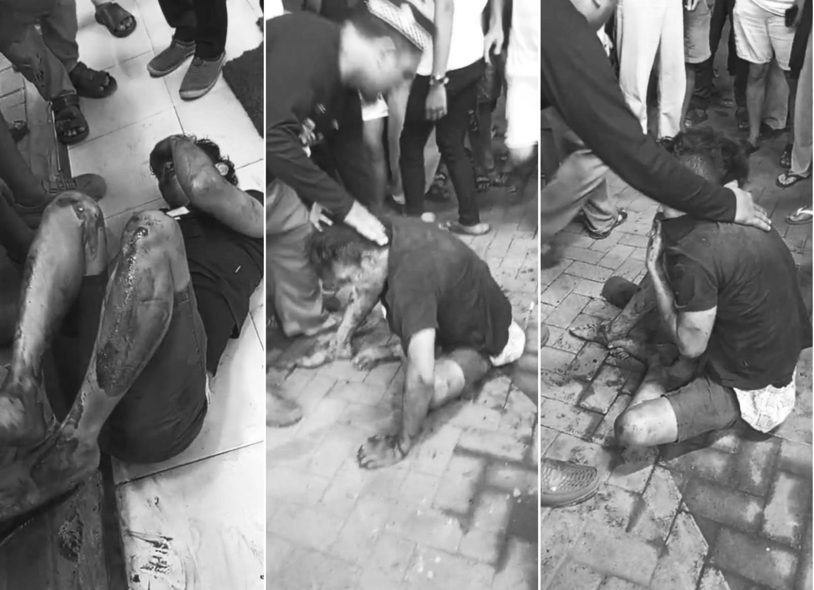 Pelaku Curanmor di Palembang Nyaris Tewas Diamuk Warga, Kepergok dan Tikam Pegawai Indomaret