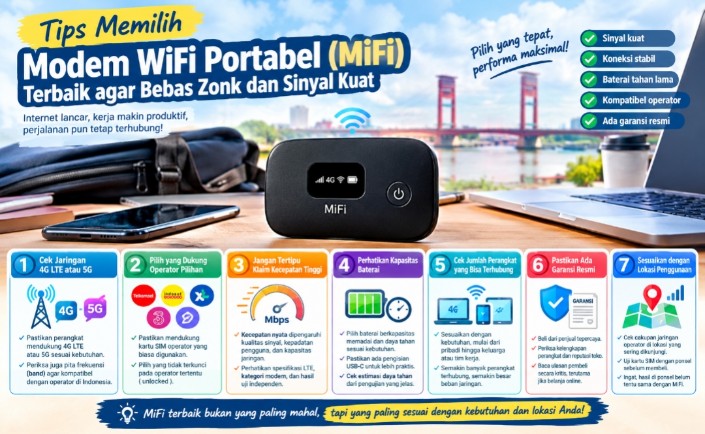 Mau Beli Modem WiFi Portabel? Ini 7 Hal Penting agar Tidak Salah Pilih