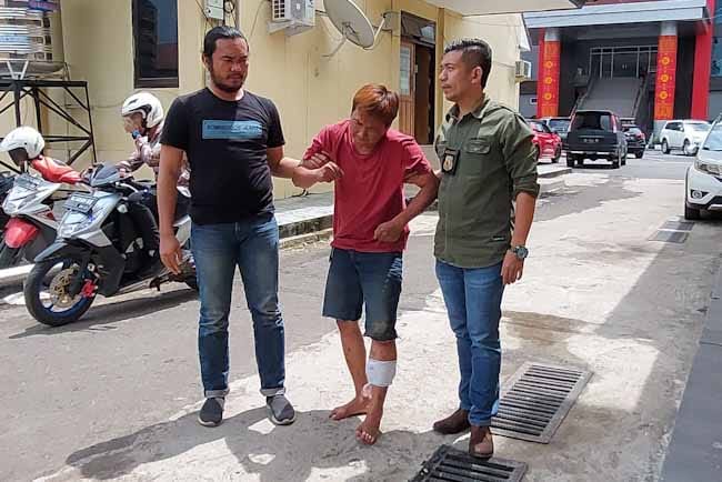 Jambret Sadis yang Jatuhkan Korbannya hingga Tak Sadarkan Diri Roboh Ditembak Polisi