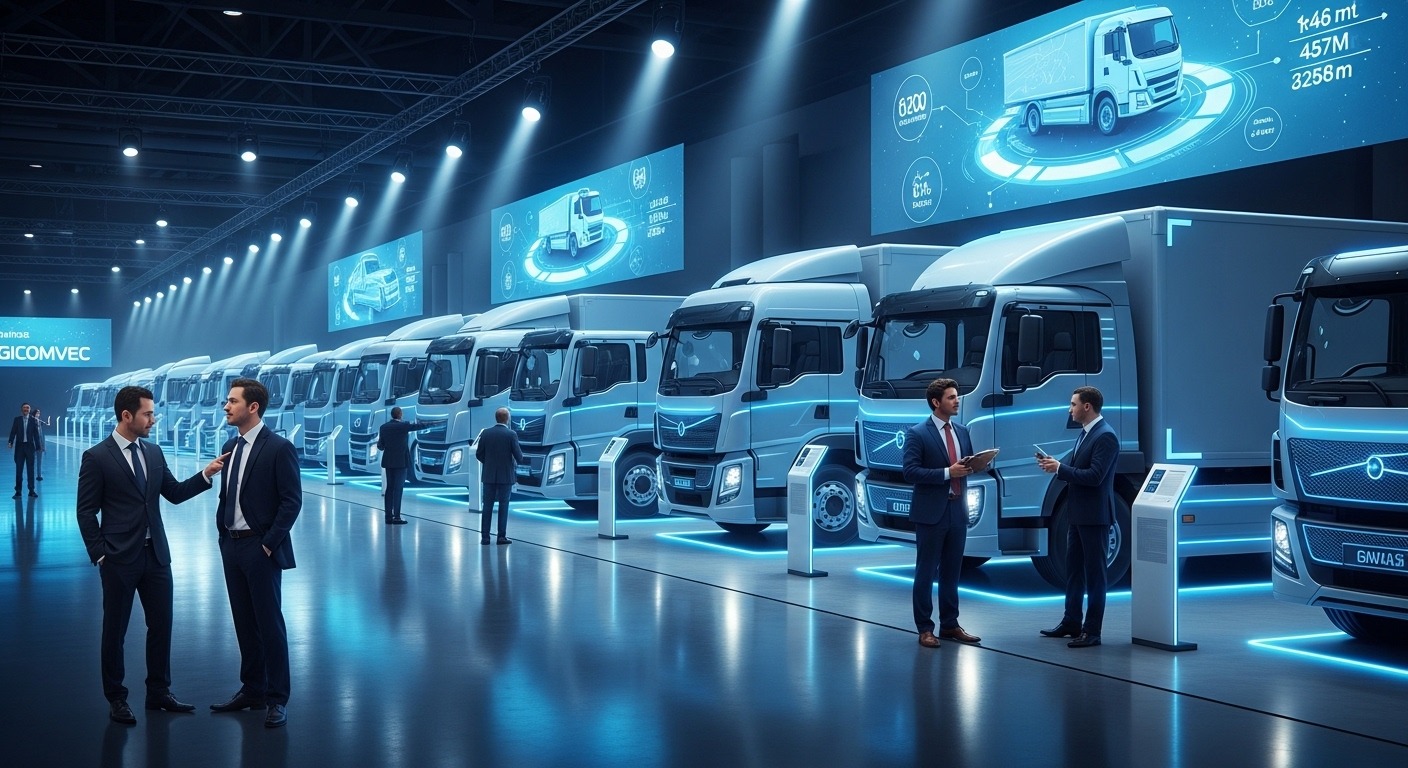 Laris Manis di GIICOMVEC 2026! Ini Daftar Truk Listrik Paling Diburu Pengusaha