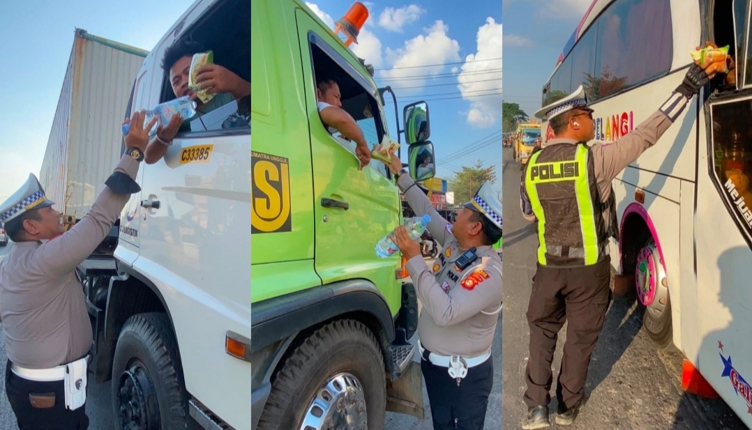 Viral Polantas Bawa Kardus Saat Macet Palembang-Betung, Ternyata Ini Isinya