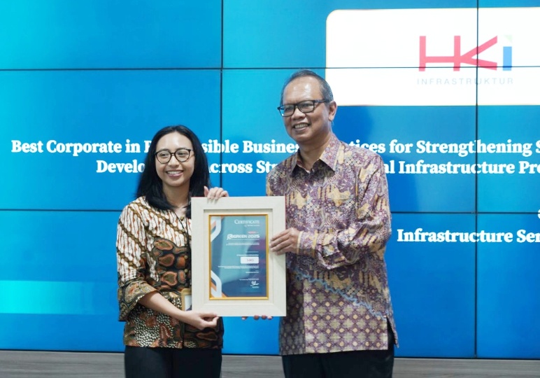 LUAR BIASA! HK Infrastruktur Raih 5 Penghargaan atas Kinerja Keberlanjutan dan QHSSE