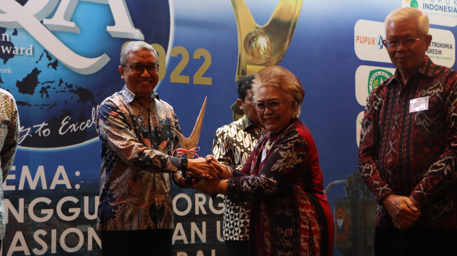Pusri Palembang Raih Industry Leader pada Ajang IQA 2022