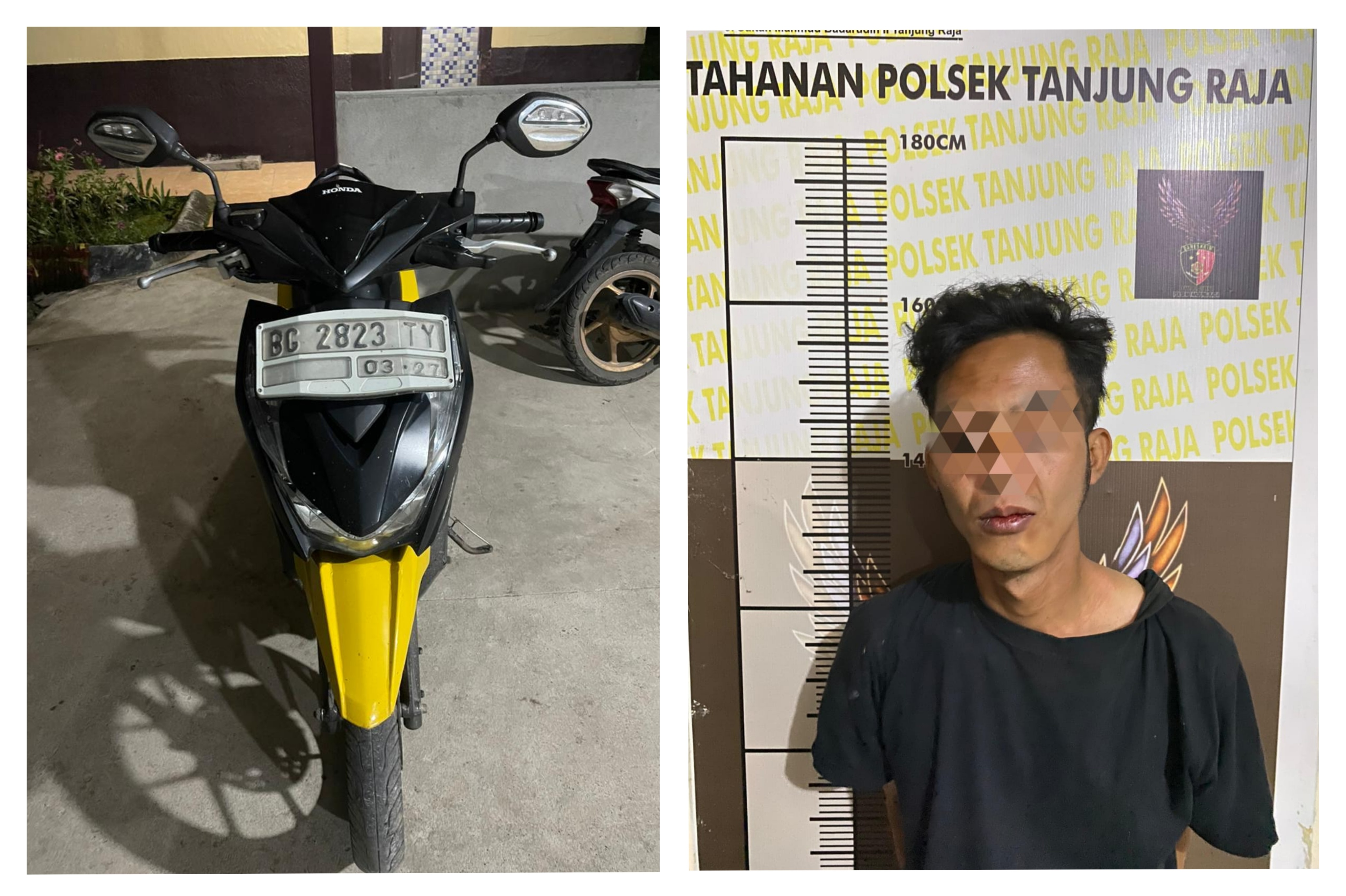 Pencuri di Ogan Ilir Berhasil Bawa Kabur Sepeda Motor Honda Beat Milik Petani di Tanjung Raja