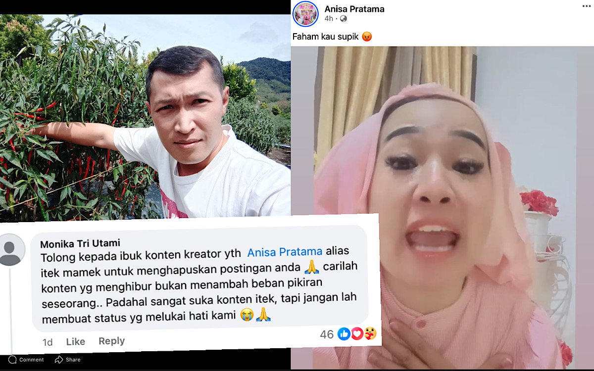 Istri Agus ‘Aktif Di Medsos’ Serang Konten Kreator Jambi Supaya Hapus Postingan Suaminya Buron Dihujat Netizen