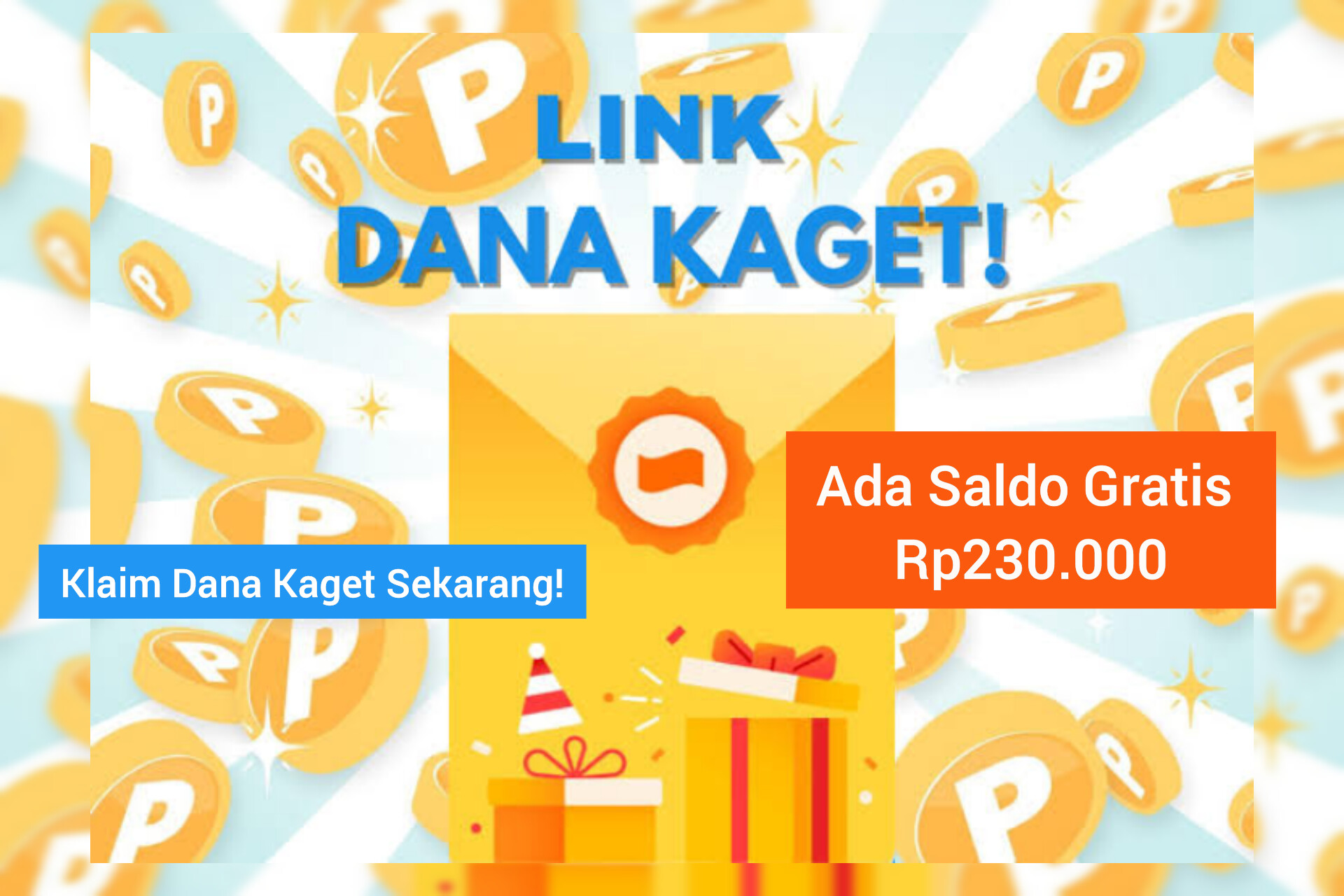 Link DANA Kaget Terbaru Hari Ini, Ada Saldo Gratis Rp230.000 Klaim Sekarang Juga!