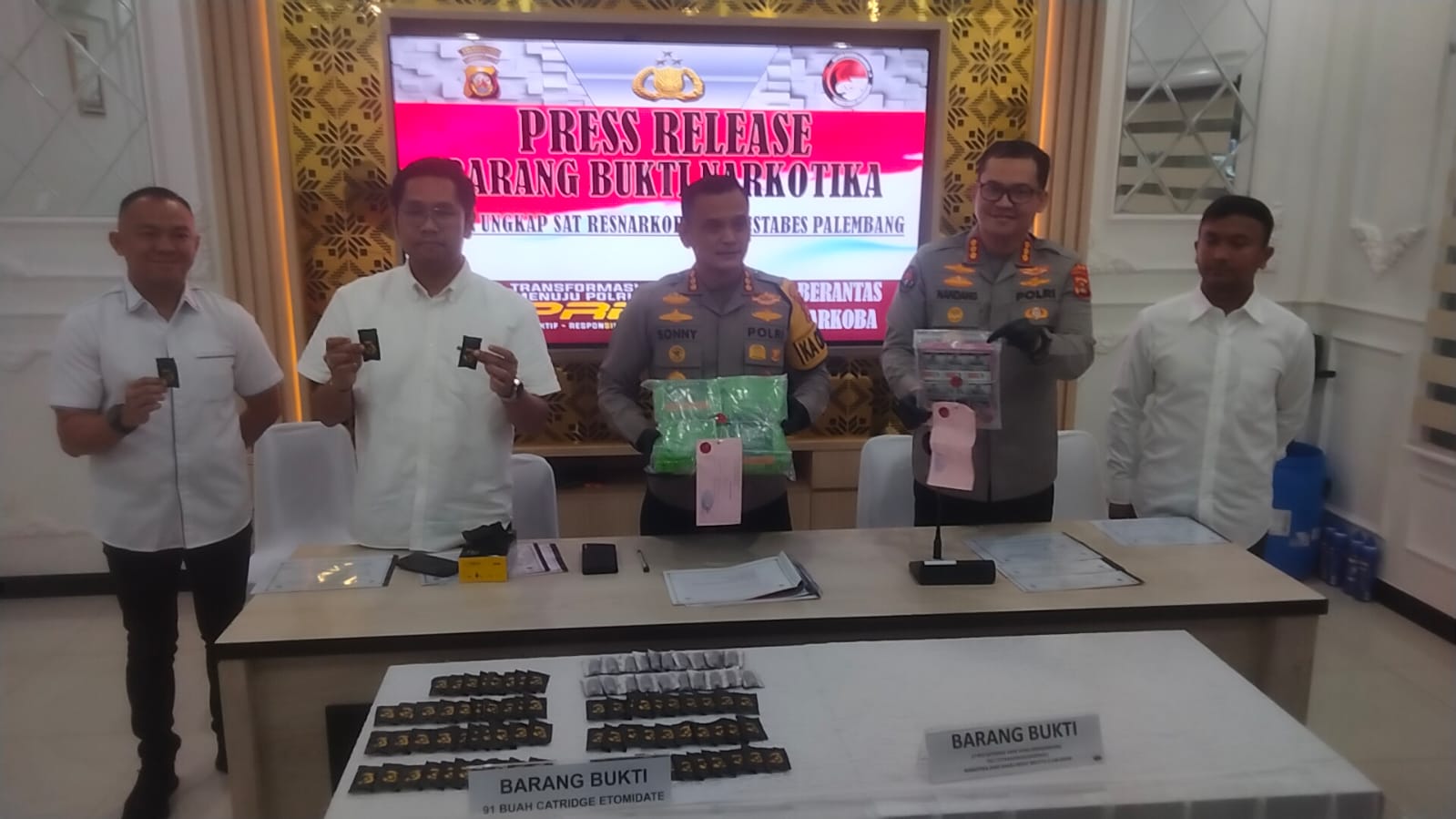 Hendak COD 2Kg Sabu Pria di Palembang Dibekuk, Ternyata Simpan Narkoba Senilai Rp4 M Jaringan Internasional